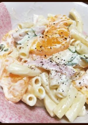 いつものマカロニサラダにちょい足し〜-レシピのメイン写真