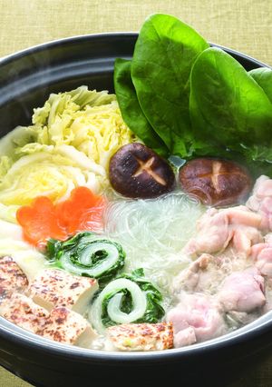 シンプルで美味しい！若鶏の水炊き-レシピのメイン写真