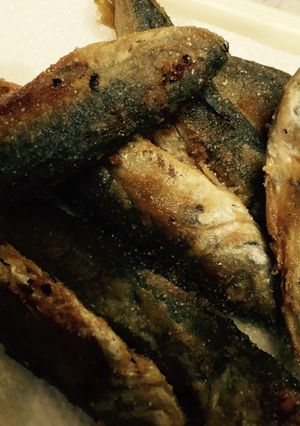 あじの丸揚げ-レシピのメイン写真