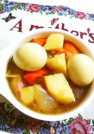 肉じゃがならぬ、卵じゃが♪-レシピのメイン写真