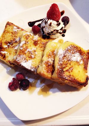 普通のフレンチトースト♡カフェ風♪簡単♡-レシピのメイン写真