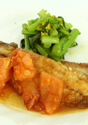トマトの酸味♪いわしのトマト照り焼き-レシピのメイン写真