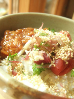 なめたけあっさり丼-レシピのメイン写真