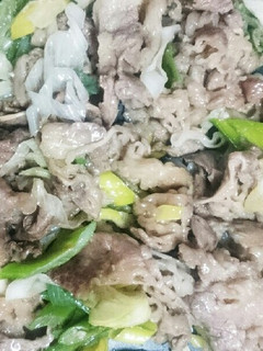 ネギと牛肉炒め-レシピのメイン写真