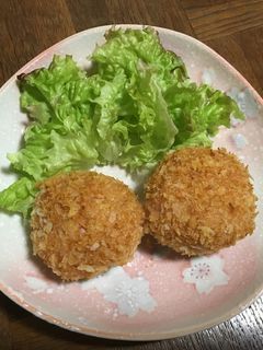 揚げずにライスコロッケ-レシピのメイン写真