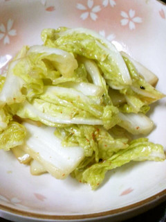白菜の中華風浅漬け-レシピのメイン写真