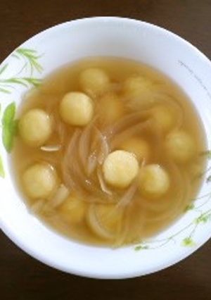 ニョッキ入りオニオンスープ-レシピのメイン写真