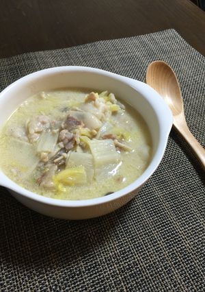 白菜と豚の大人のクリーム煮-レシピのメイン写真