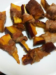 さつまいもの豚肉まき-レシピのメイン写真