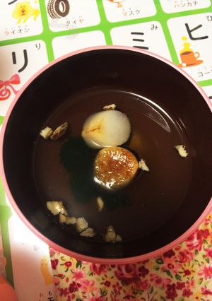 乾物お湯入れるだけすまし汁-レシピのメイン写真