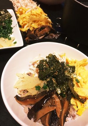 旦那も満足。奄美の鶏飯-レシピのメイン写真