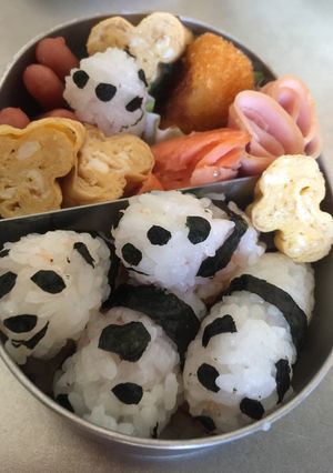 キャラ弁 パンダ-レシピのメイン写真