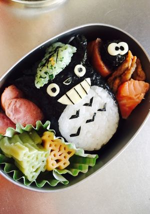 キャラ弁 トトロ-レシピのメイン写真