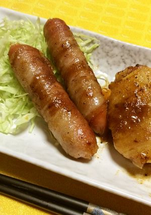 ウインナーと長芋の豚肉巻き-レシピのメイン写真