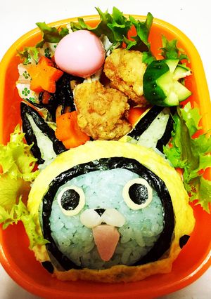 妖怪ウォッチ キャラ弁 USAピョン-レシピのメイン写真