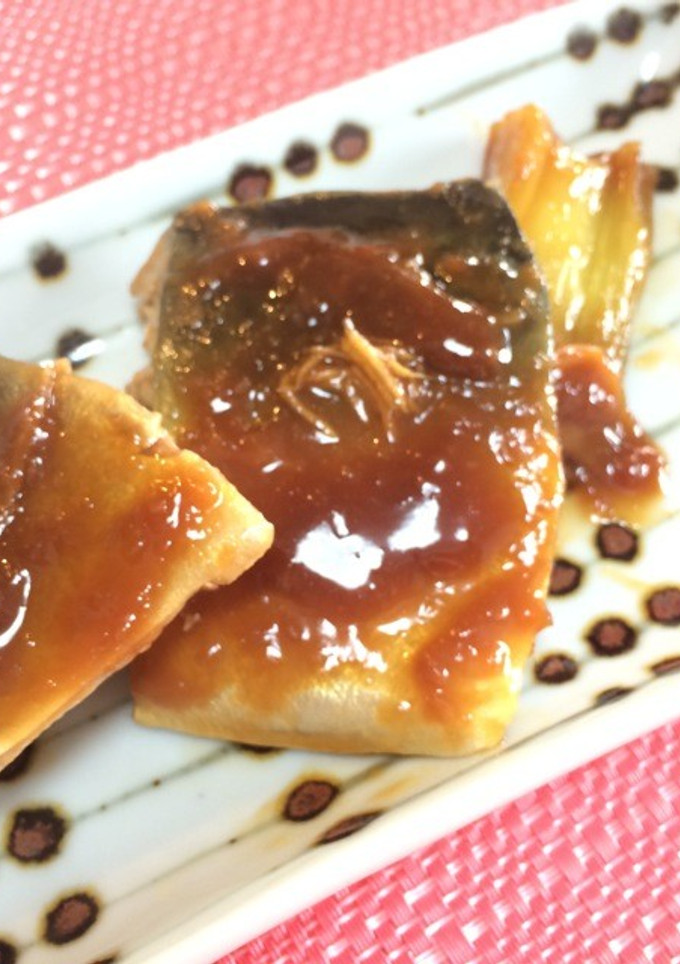 さばの味噌煮【柏市学校給食】-レシピのメイン写真