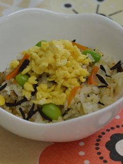 ひじきごはん【柏市学校給食】-レシピのメイン写真