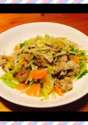 野菜どっさり野菜炒め-レシピのメイン写真