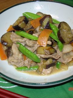 おいし~い♪なすと豚肉のみそ炒め-レシピのメイン写真