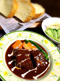 昔ながらの洋食屋さんのビーフシチュー♡-レシピのメイン写真