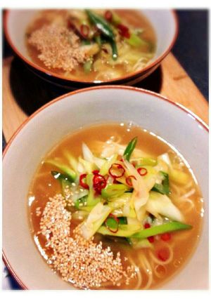 ☆ピリ辛ネギラーメン☆-レシピのメイン写真