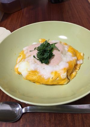 とろろと明太子の和風オムライス★-レシピのメイン写真