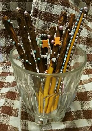簡単子供が作るおやつ～ポッキー～-レシピのメイン写真