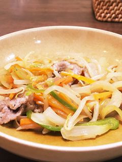 にんにくチューブで豚肉野菜炒め-レシピのメイン写真