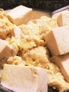 つゆだく豆腐の卵とじ丼!-レシピのメイン写真