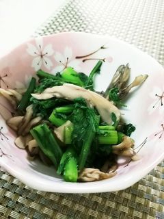 春菊と舞茸の和え物-レシピのメイン写真