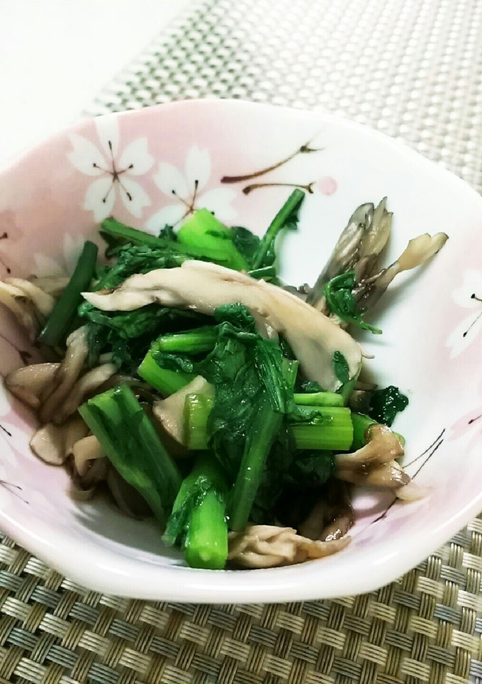 春菊と舞茸の和え物-レシピのメイン写真