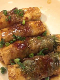 甘辛な木綿豆腐の肉巻き-レシピのメイン写真