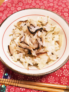 香りが最高!! 原木しいたけ御飯-レシピのメイン写真