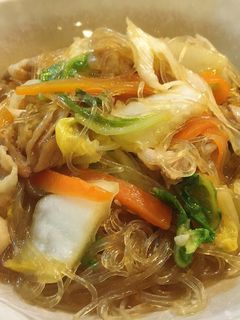 ご飯がすすむ♪白菜と豚肉と春雨の炒め煮-レシピのメイン写真