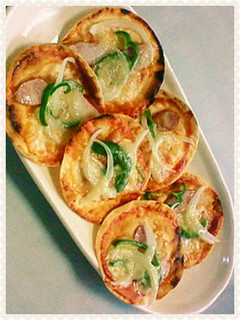 餃子の皮ピザ☆-レシピのメイン写真