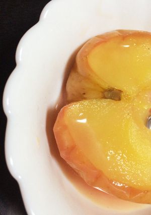レンジでチン！！簡単 焼きりんご♪♪-レシピのメイン写真