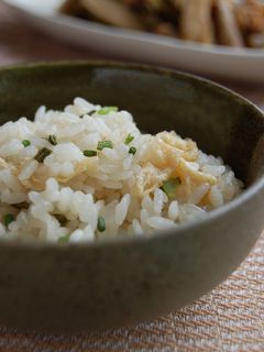 春の山菜♪こしあぶらのおこわ-レシピのメイン写真