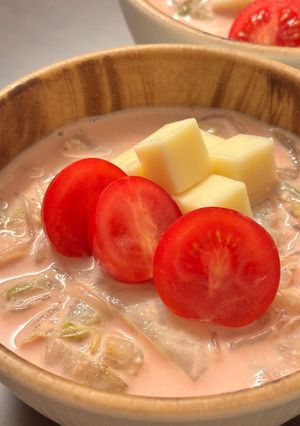 しらたきと白菜のヨーグルトラーメン-レシピのメイン写真