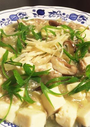 豚ミンチ肉とお豆腐のあんかけ炒め-レシピのメイン写真