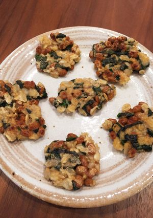 納豆入オートミールおやき-レシピのメイン写真