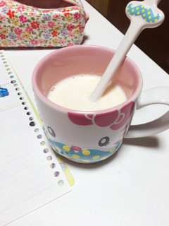 勉強のお供に きなこミルク 美容♩-レシピのメイン写真
