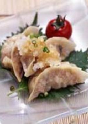 青じそ×青じそぽん酢で“夏の焼餃子”-レシピのメイン写真