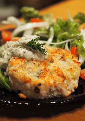 【簡単おもてなし】サーモンの焼きタルタル-レシピのメイン写真