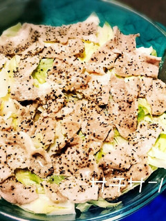 超カンタン☆豚肉とキャベツのレンチン蒸し-レシピのメイン写真