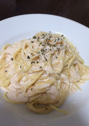 牛乳で☆明太子クリームパスタ-レシピのメイン写真