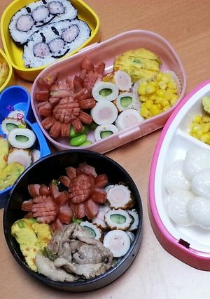 お弁当/遠足/キャラ弁/2016/覚え書-レシピのメイン写真