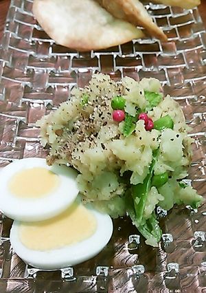 スナップエンドウ・ポテトサラダ-レシピのメイン写真