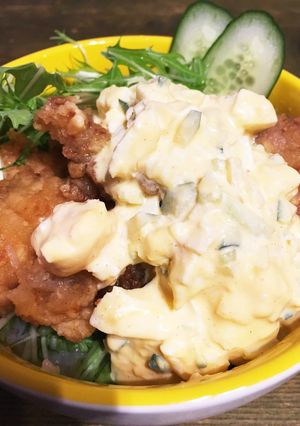 から揚げでリメイク南蛮丼-レシピのメイン写真