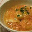 お豆腐の明太子あんかけ