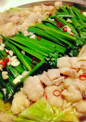 もつ鍋 (醤油味) 王道の味わい-レシピのメイン写真